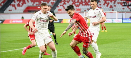Liga 1 - Etapa 8 - play-off: Sepsi Sfântu Gheorghe - CFR Cluj 1-2